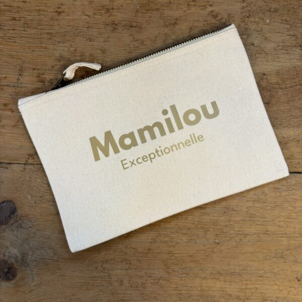 pochette écru mamilou