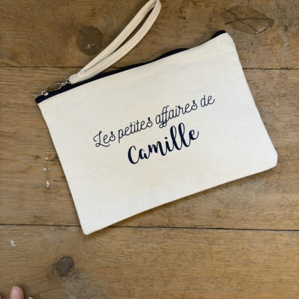 pochette divers bleu Camille