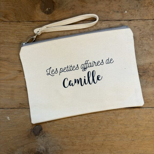 pochette divers gris Camille