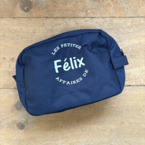trousse de voyage bleu Félix