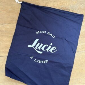 sac à linge bleu L Lucie