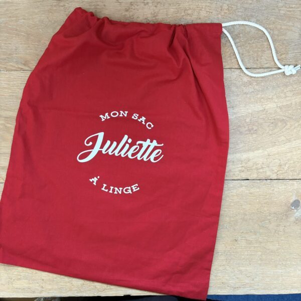 sac à linge rouge L Juliette