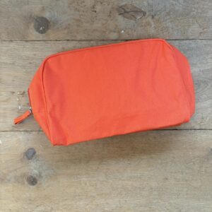 trousse de voyage orange