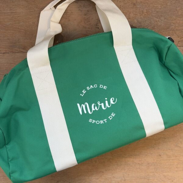 sac polochon standard vert Marie