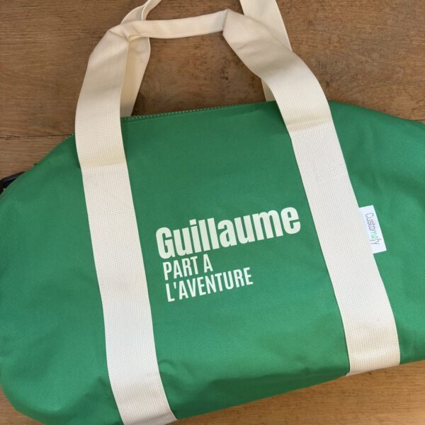 sac polochon standard vert Guillaume