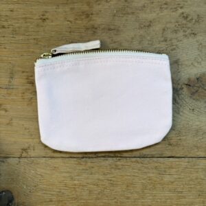 porte monnaie rose clair