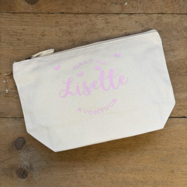 trousse de toilette écru Lisette