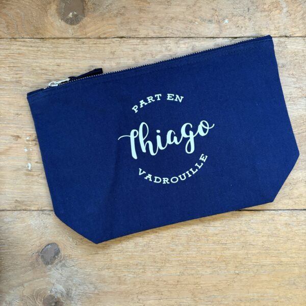 trousse de toilette bleu Thiago