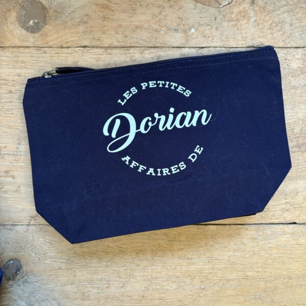 trousse de toilette bleu Dorian