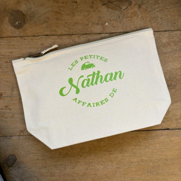 trousse de toilette écru Nathan