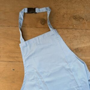 tablier bleu clair adulte