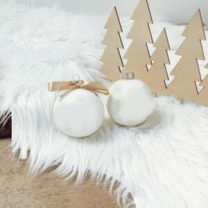boule de Noël brillant 8cm